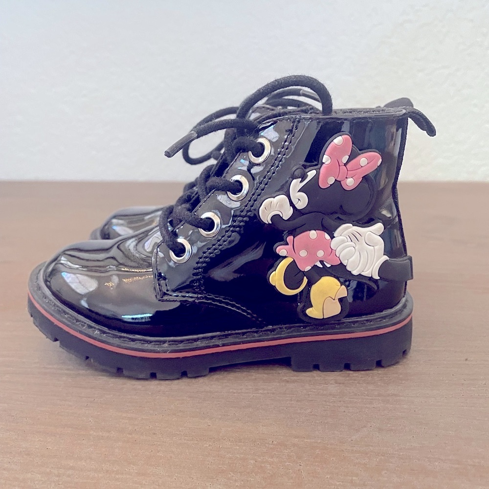 Zara Toddler Minnie Mouse Boots